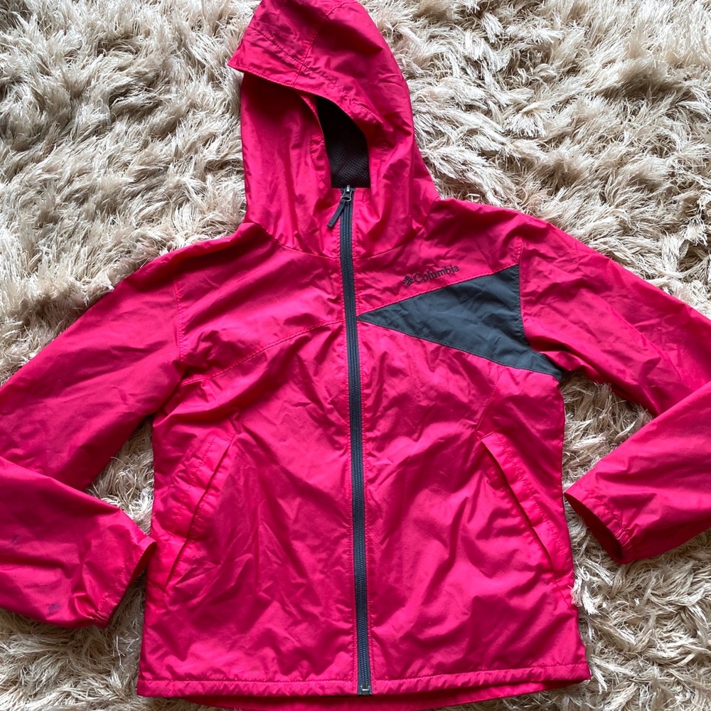Girls Columbia Zip Front Jacket